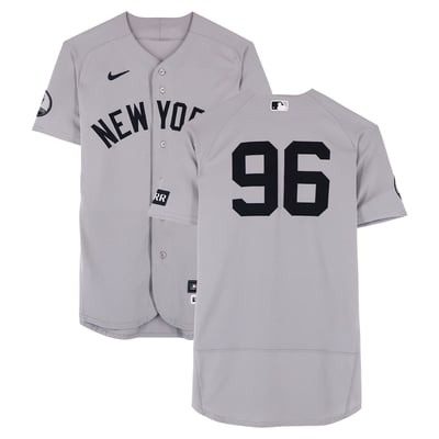 George Lombard Jr. New York Yankees Fanatics Authentic Game-Used #96 Gray Jersey vs. Baltimore Orioles on August 20, 2026 