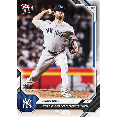 Gerrit Cole - 2026 MLB Topps NOW® - Card 690