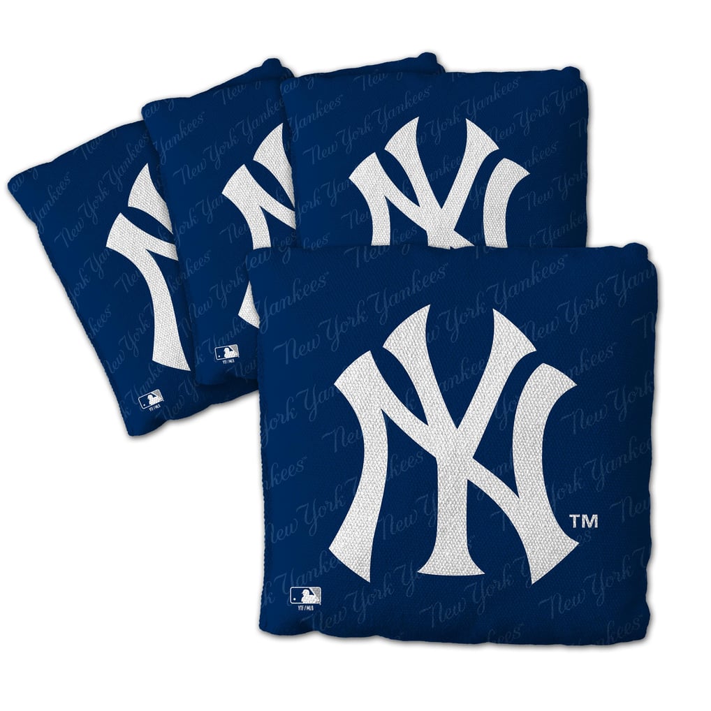 New York Yankees IDNA Four-Piece Cornhole Bag Set