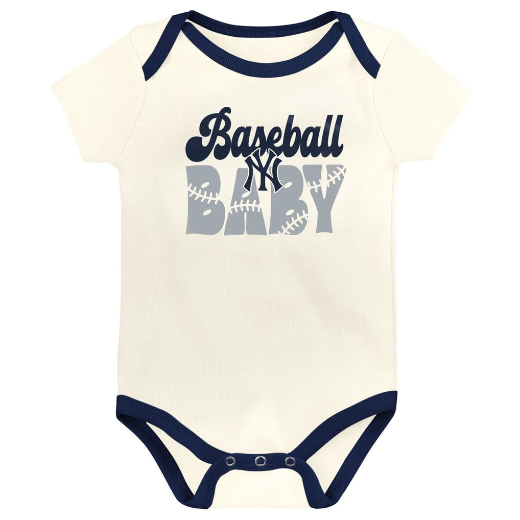  New York Yankees Outerstuff Infant Home Team 3-Pack Bodysuit Set