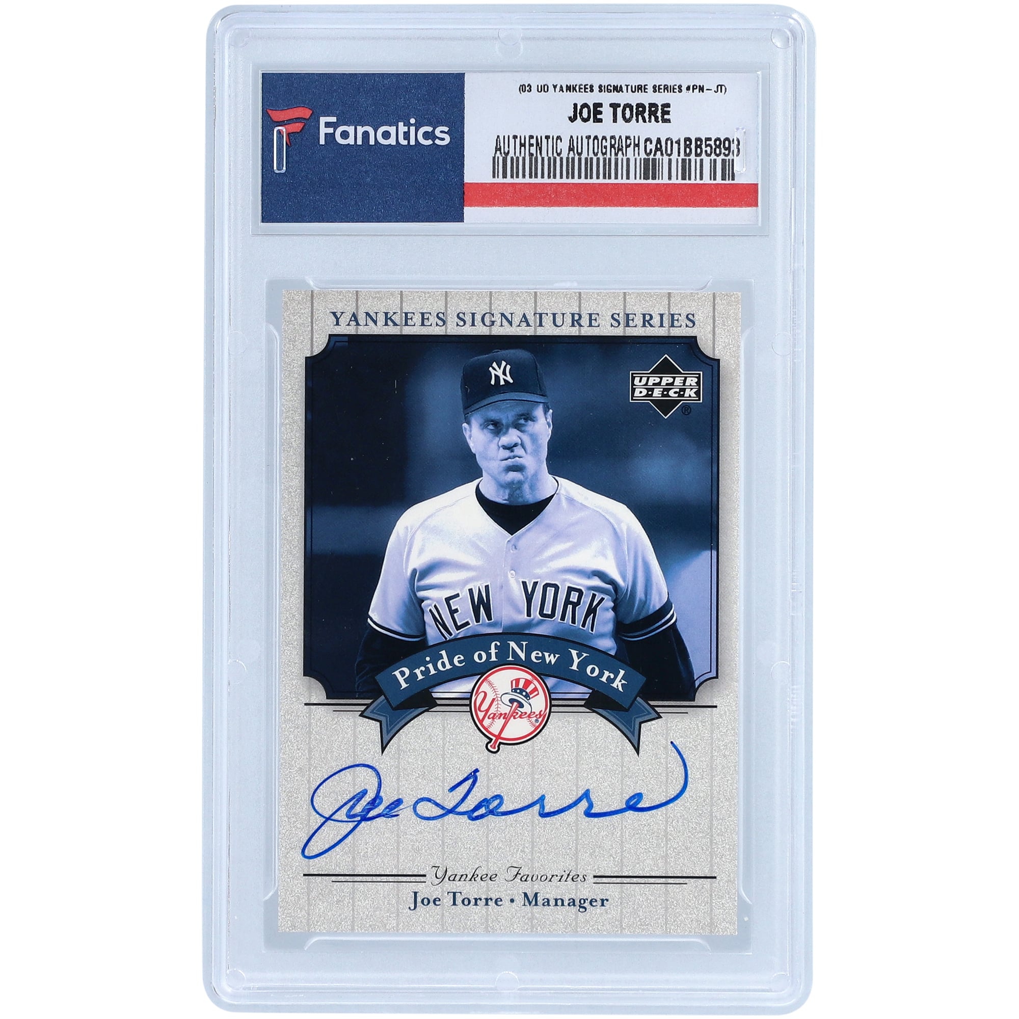 0 Deck Yankees Upper Joe Signature Series | DiMaggio Torre York 