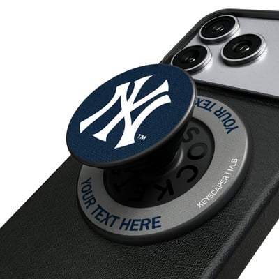 New York Yankees Keyscaper Personalized PopSockets Magnetic Phone Grip & Stand
