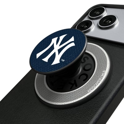 New York Yankees Keyscaper PopSockets Magnetic Phone Grip & Stand