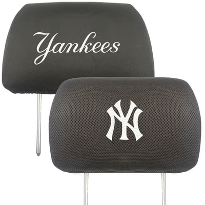 New York Yankees Logo Brands Car Head Rest Cover