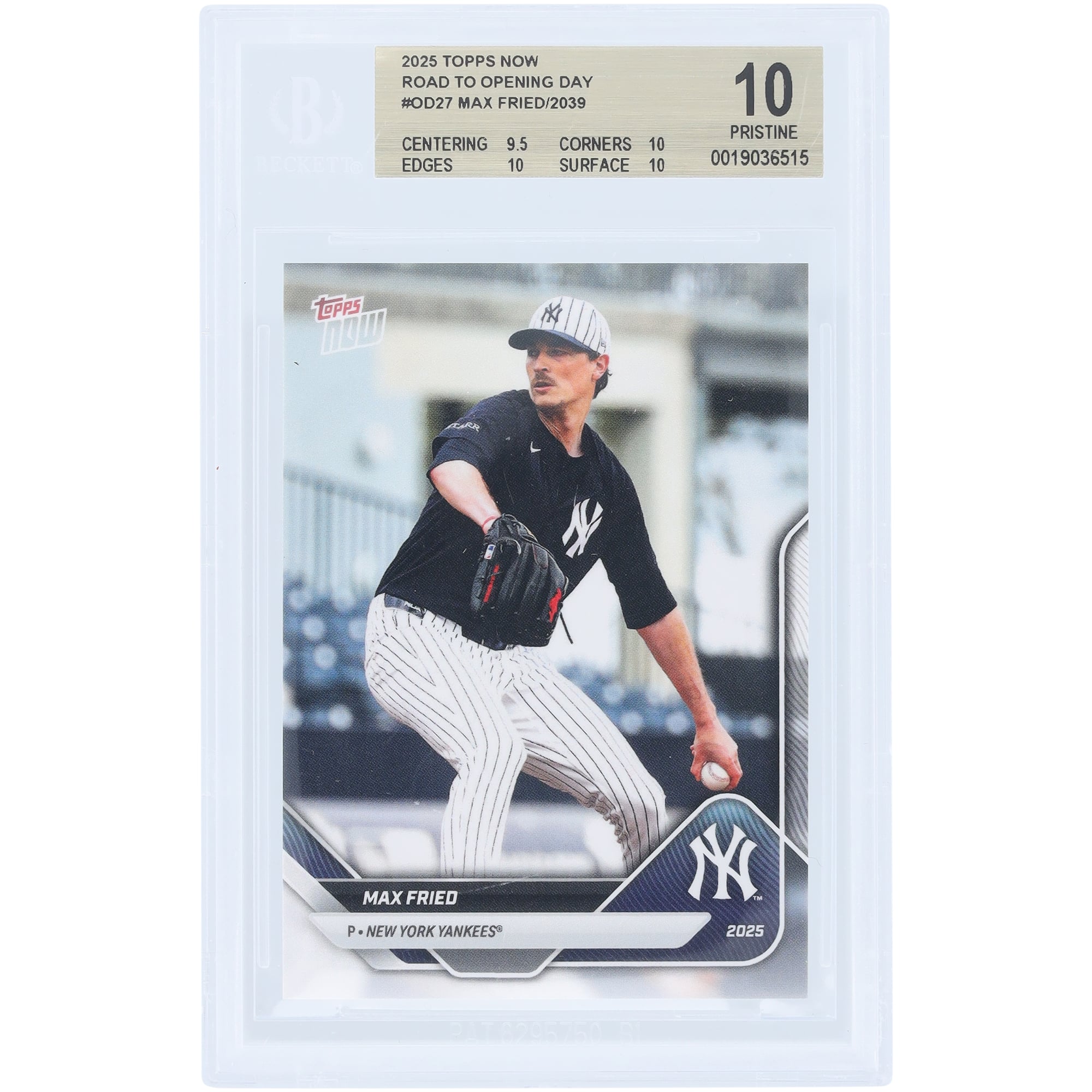 Topps 0 Now Road Opening to Day To NOW - MLB York New Yankees 