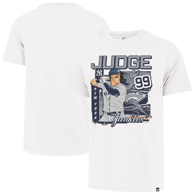Aaron Judge New York Yankees '47 Caricature T-Shirt - White