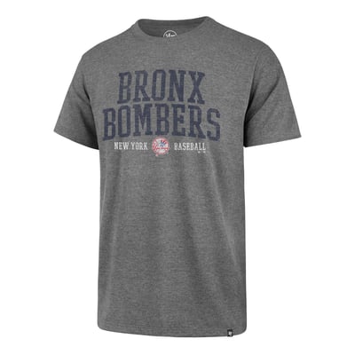 New York Yankees '47 Bronx Bombers Franklin T-Shirt - Heather Gray