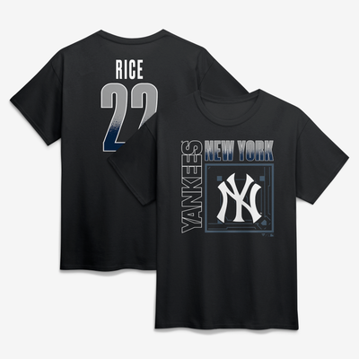 Ben Rice New York Yankees Home Field Pop Name & Number T-Shirt - Black