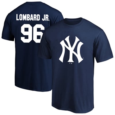 George Lombard Jr. New York Yankees Fanatics Name & Number T-Shirt - Navy