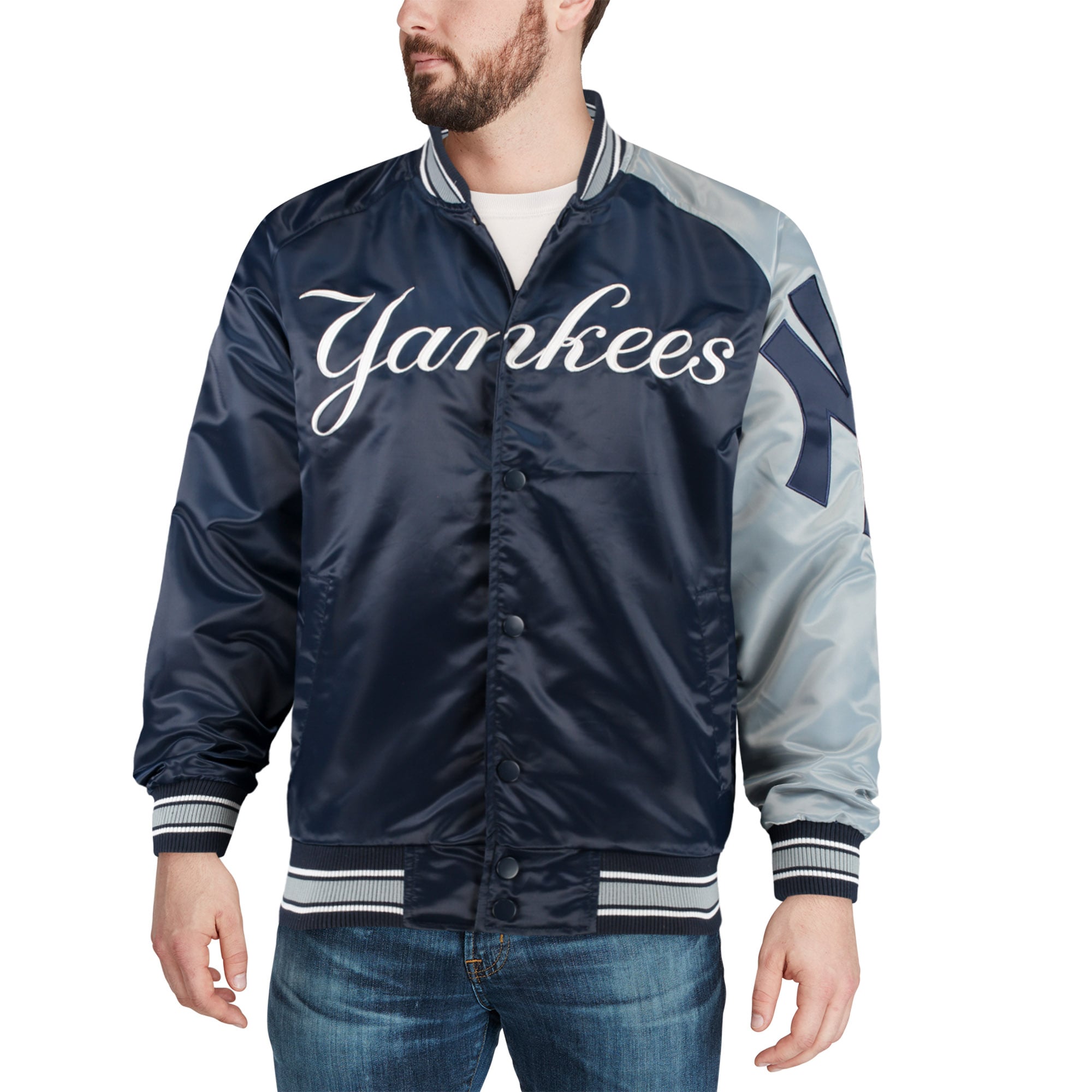 Men's New York Yankees G-III Sports by Carl Banks Navy/Gray