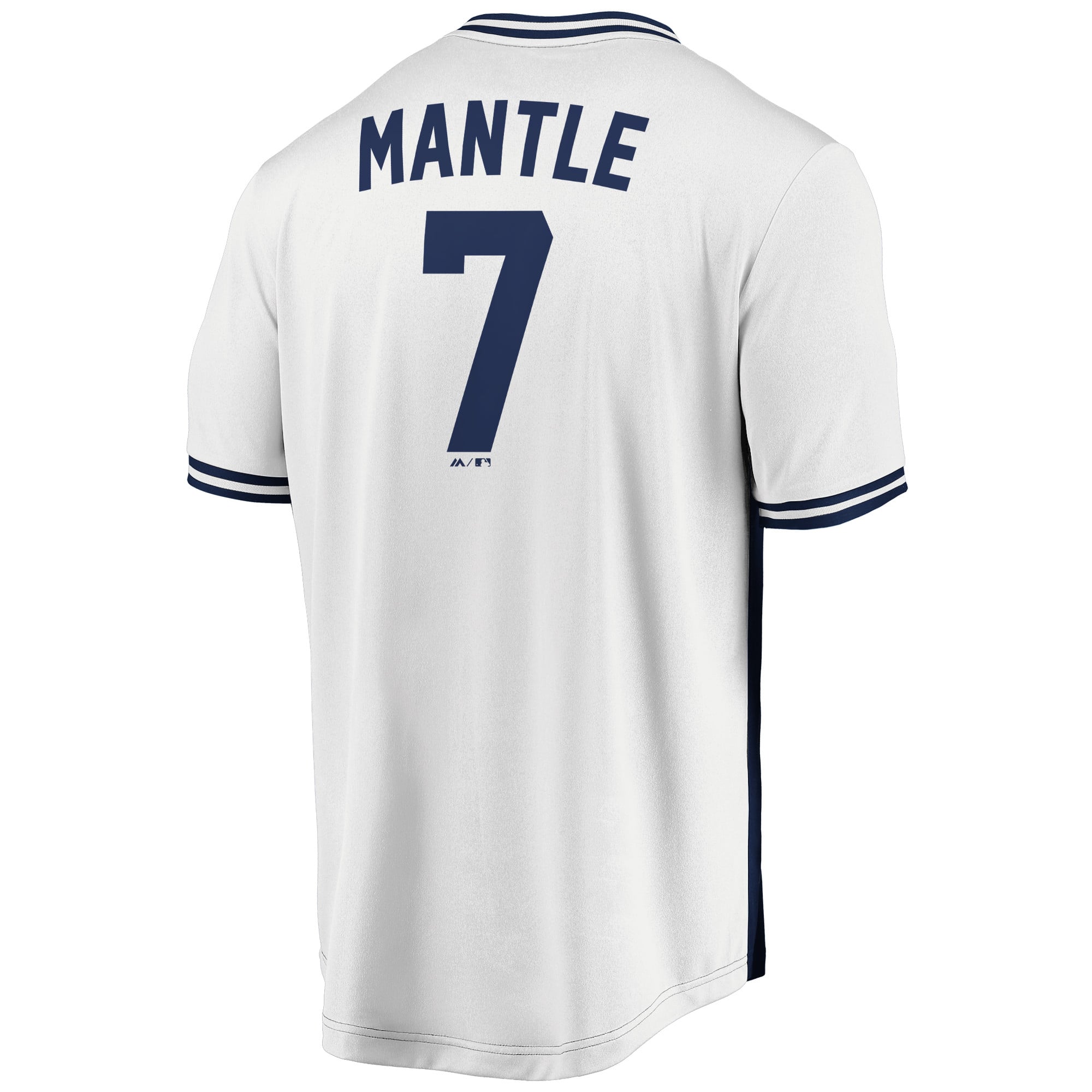 Men's New York Yankees Mickey Mantle Majestic Navy/White