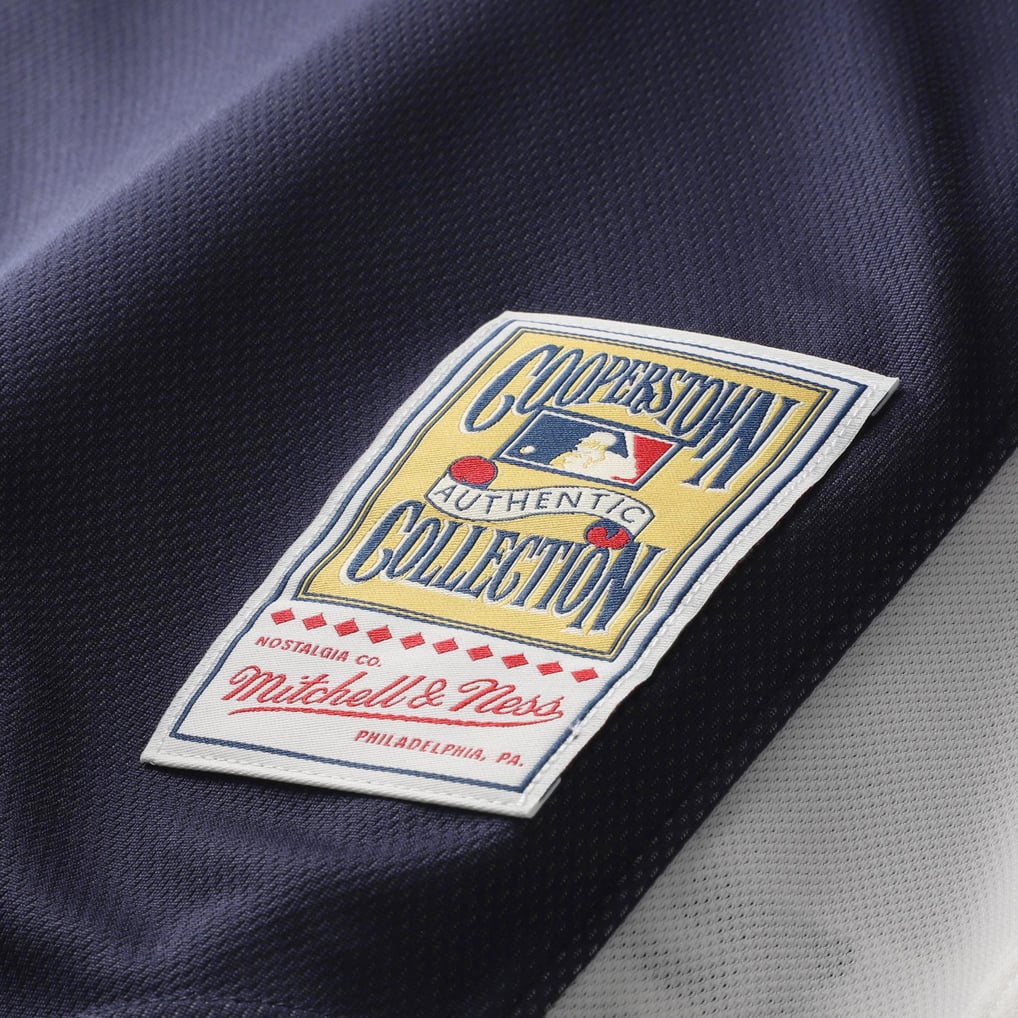 Derek Jeter New York Yankees Mitchell & Ness Authentic Batting Practice Jersey - Navy