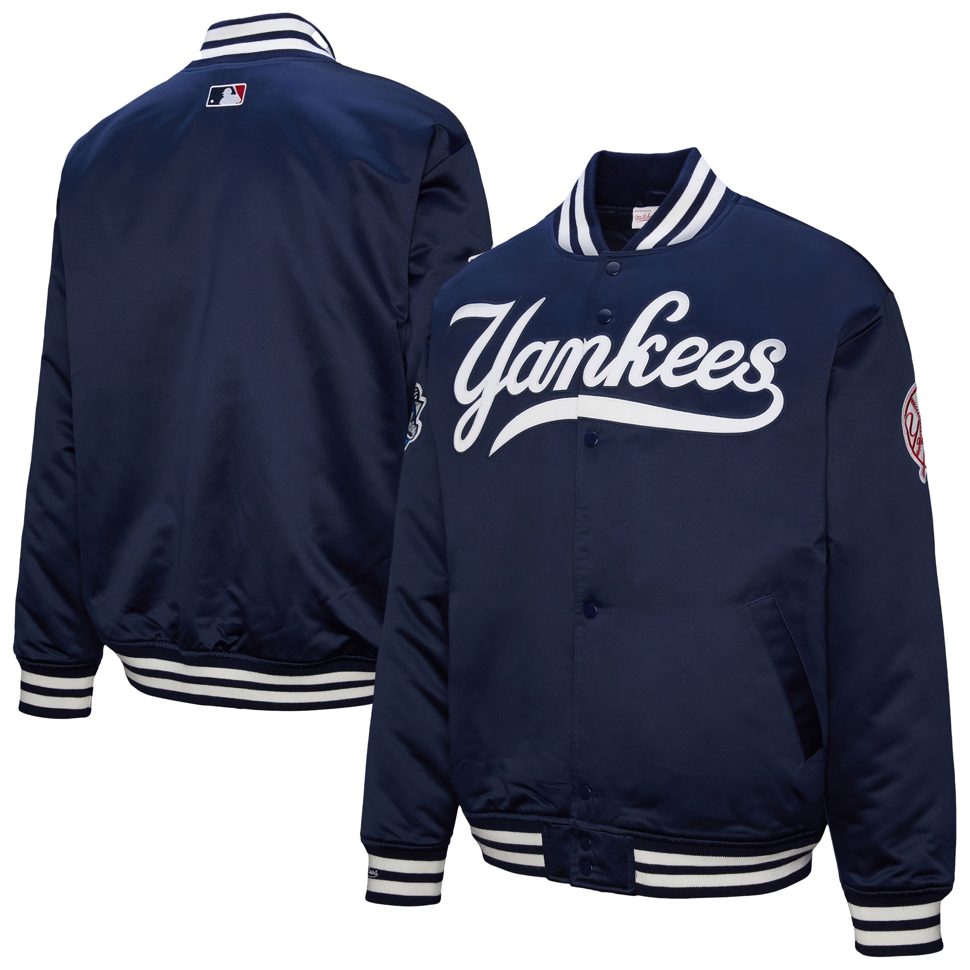 New York Yankees Mitchell & Ness 2000 World Series Full-Snap 