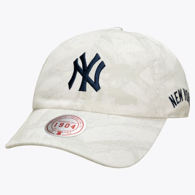  New York Yankees Mitchell & Ness Ghosted 1904 Adjustable Hat - White