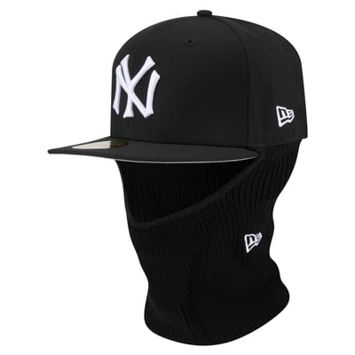  New York Yankees New Era Ski Mask 59FIFTY Fitted Hat - Black