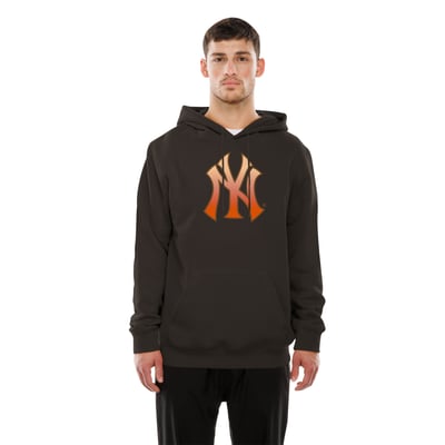  New York Yankees New Era Pumpkin Spice Pullover Hoodie - Brown