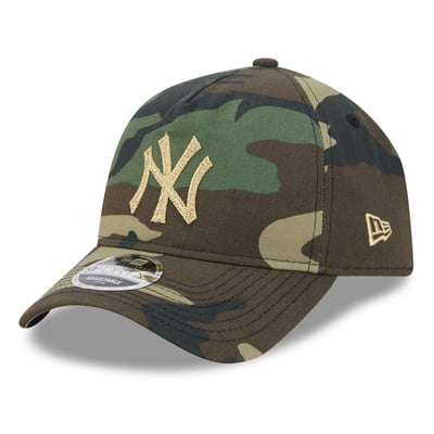 New York Yankees New Era A-Frame 9FORTY Adjustable Hat - Camo