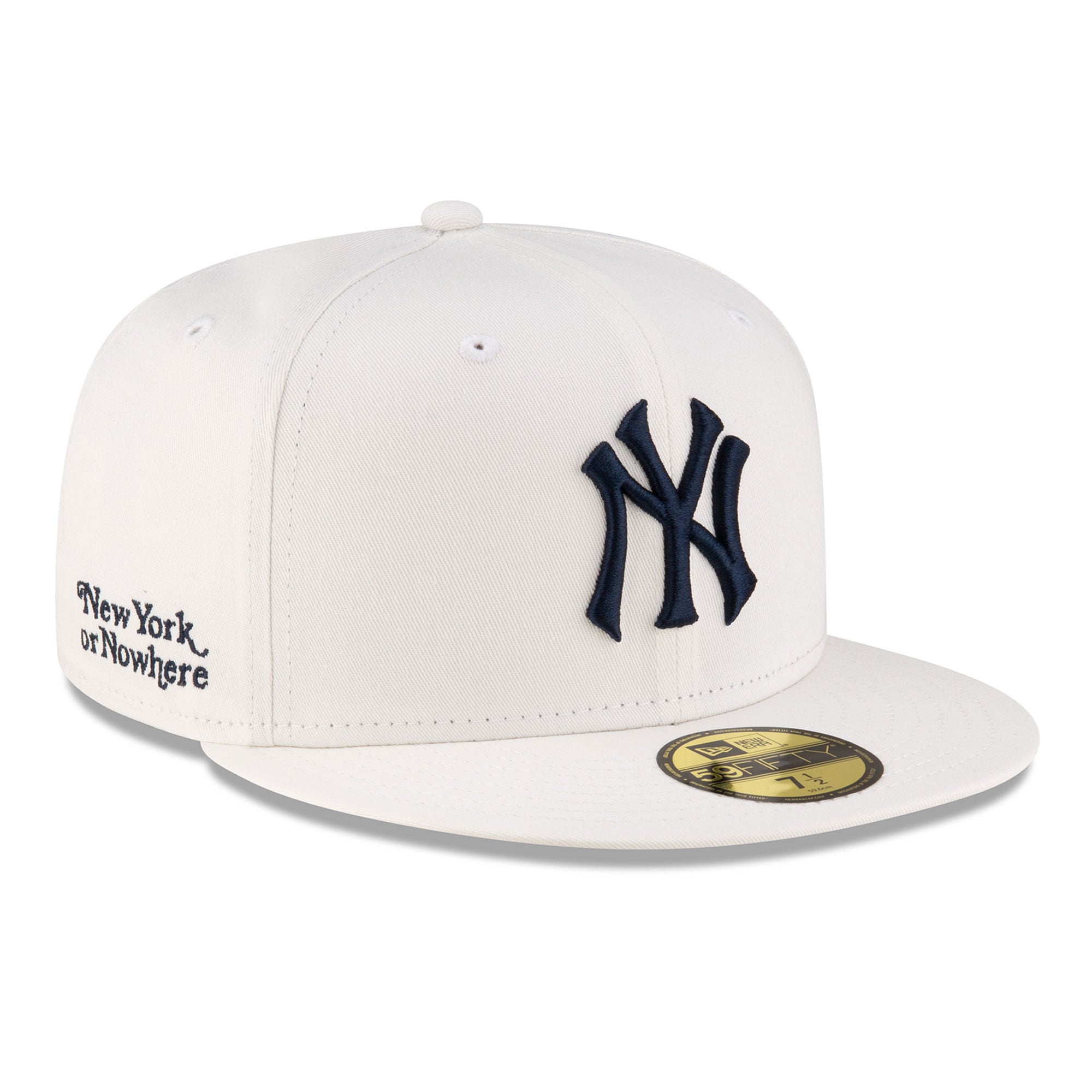 yankees new york or no where fitted hat 6 3/8 baseball Yankees 59FIFTY Fitted Hat – New York or Nowhere® main image 4