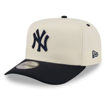  New York Yankees New Era Rear Hit 9FIFTY A-Frame Snapback Hat - Cream