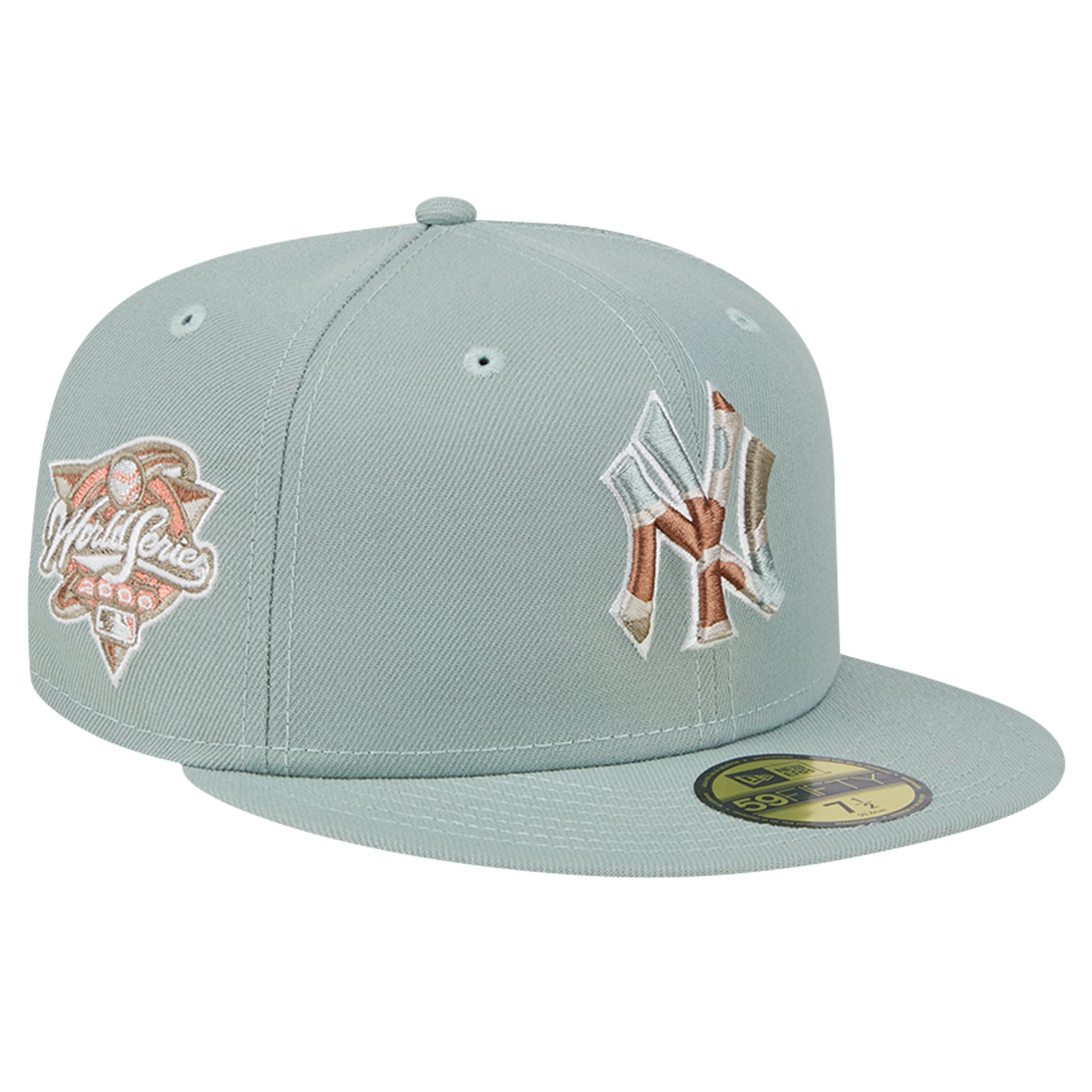 Spring Day Hat Men's New York Yankees New Era Green Spring Forest 59FIFTY Fitted Hat