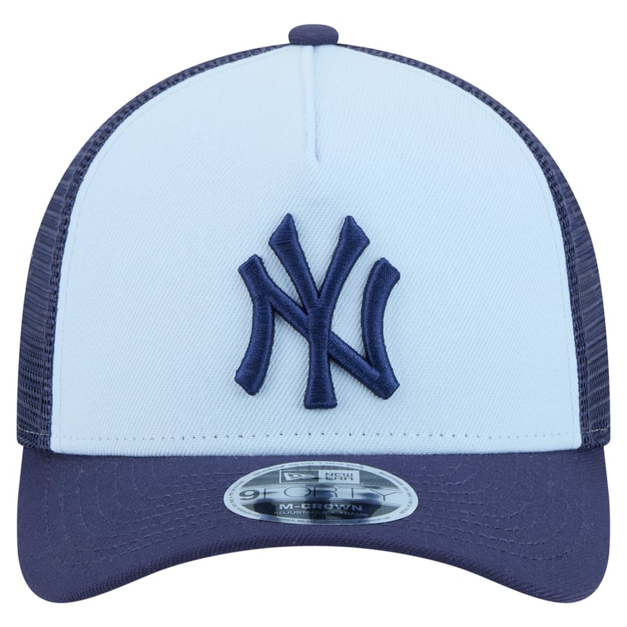 Yankees Blue Color Code Men's New York Yankees New Era Light Blue/Navy 2-Tone Color Pack 9FORTY ...