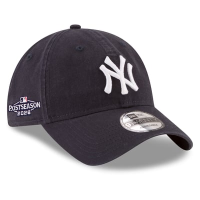 New York Yankees New Era 2026 MLB Postseason Side Patch 9TWENTY Adjustable Hat - Navy