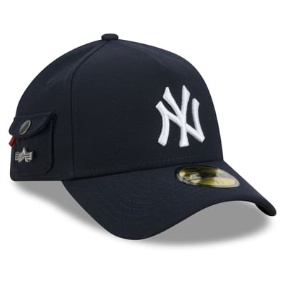 New York Yankees New Era A-Frame 59FORTY Fitted Hat - Navy