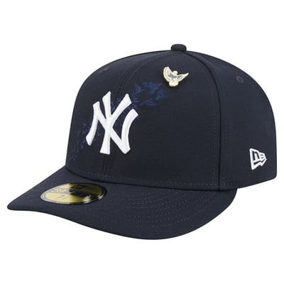 New York Yankees New Era City Icon Pin 59FIFTY Fitted Hat - Navy