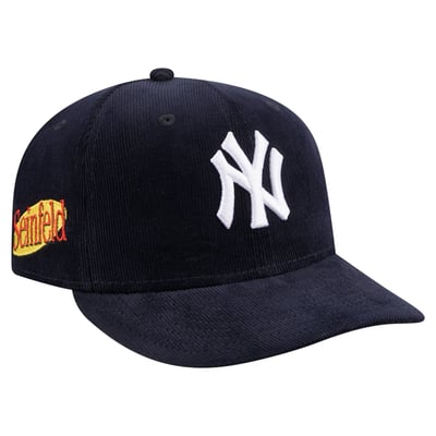 New York Yankees New Era Seinfeld Low Profile 59FIFTY Fitted Hat - Navy