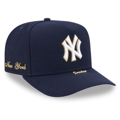 New York Yankees New Era Visor Pin 9FIFTY A-Frame Snapback Hat - Navy
