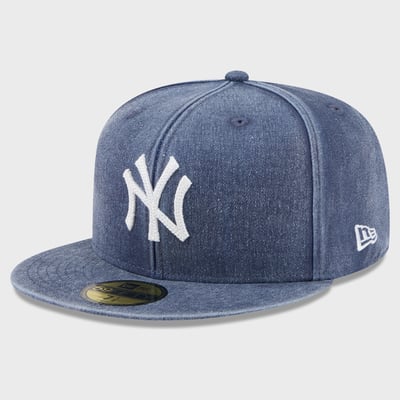  New York Yankees New Era Washed 59FIFTY Fitted Hat - Navy