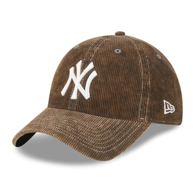 New York Yankees New Era Corduroy Casual Classic Adjustable Hat - Olive