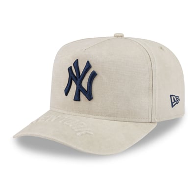  New York Yankees New Era Neutral 9FIFTY A-Frame Snapback Hat - Tan