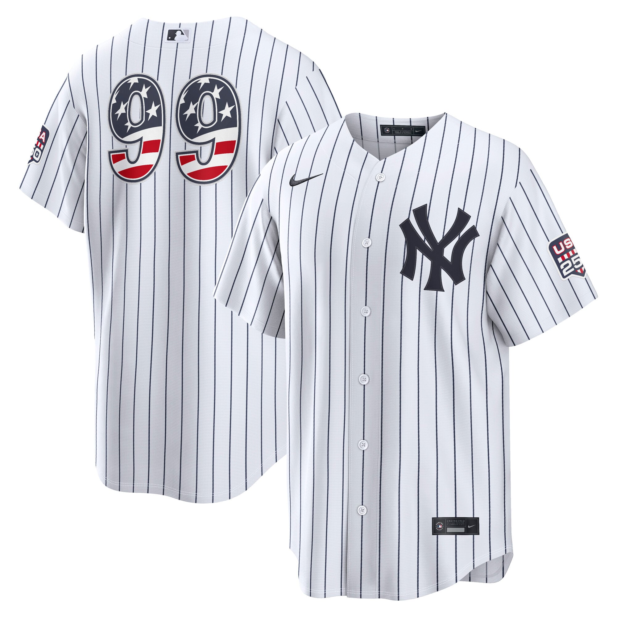 Aaron Judge New York Yankees Nike USA 250 Fourth of July Home 
