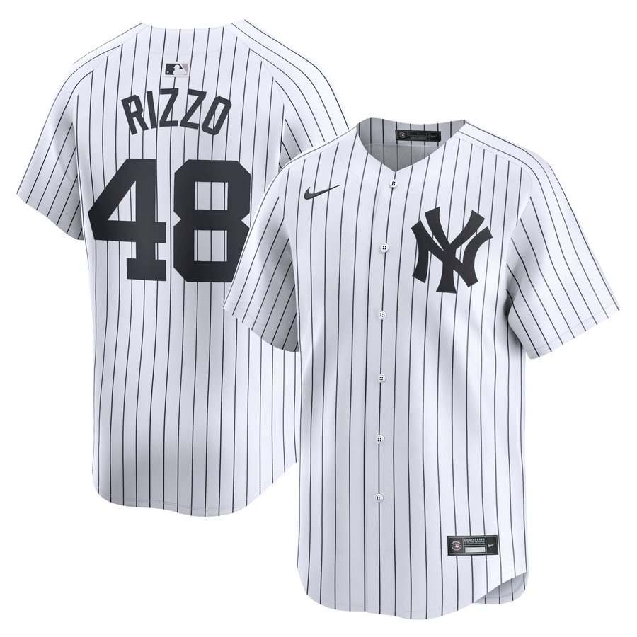 G Rizzo Anthony Rizzo New York Yankees Nike Home Limited Player Jersey - White