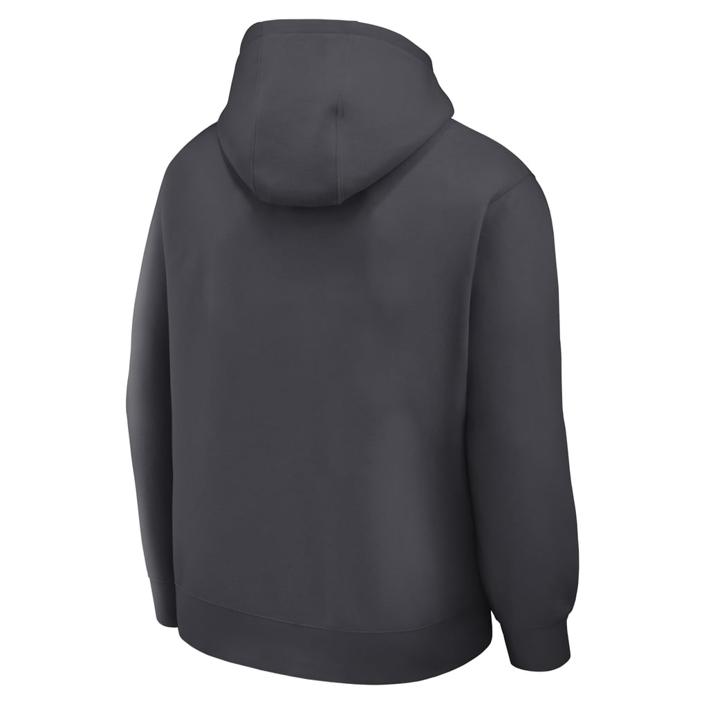 Men's New York Yankees Nike Anthracite Washed Club Fleece Hoodie