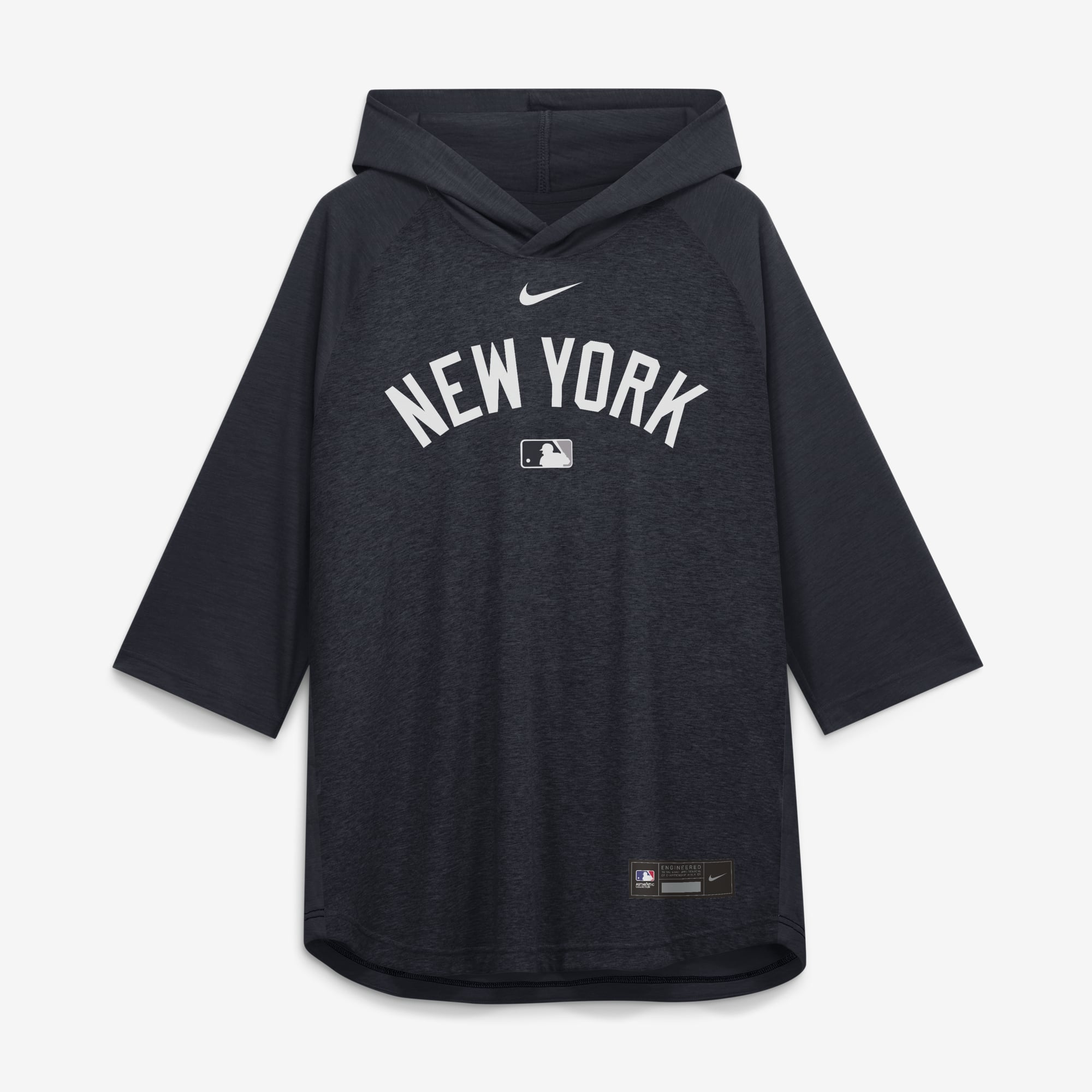 New York Yankees Nike Authentic Collection Flux Dri-FIT Raglan 3/4 