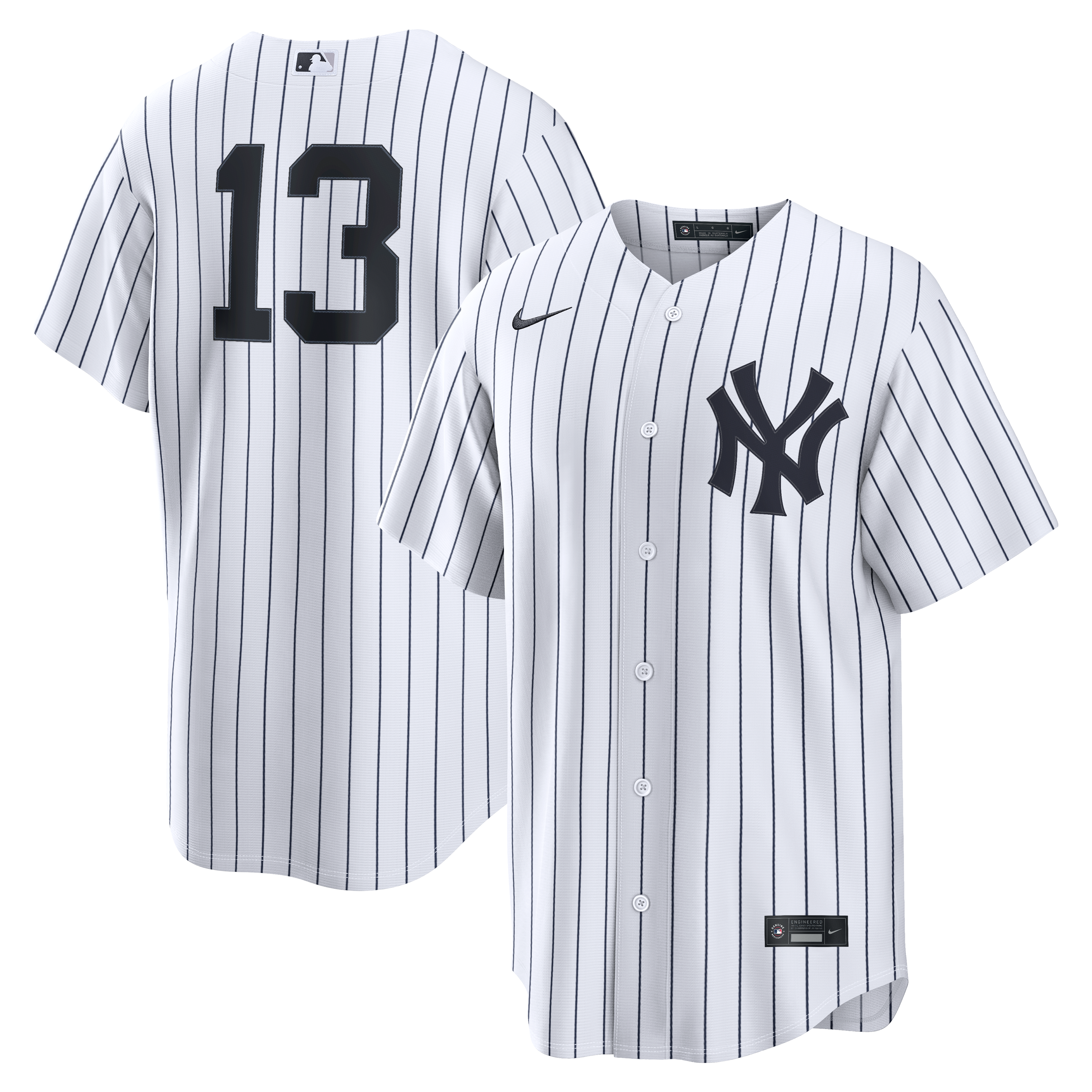 Jazz Chisholm Jr. New York Yankees Home Replica Jersey White
