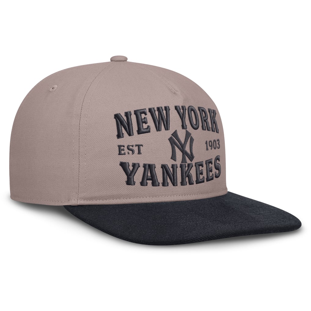 Nike New York Yankees Light Brown/Navy Cooperstown Pro 5-Panel ...
