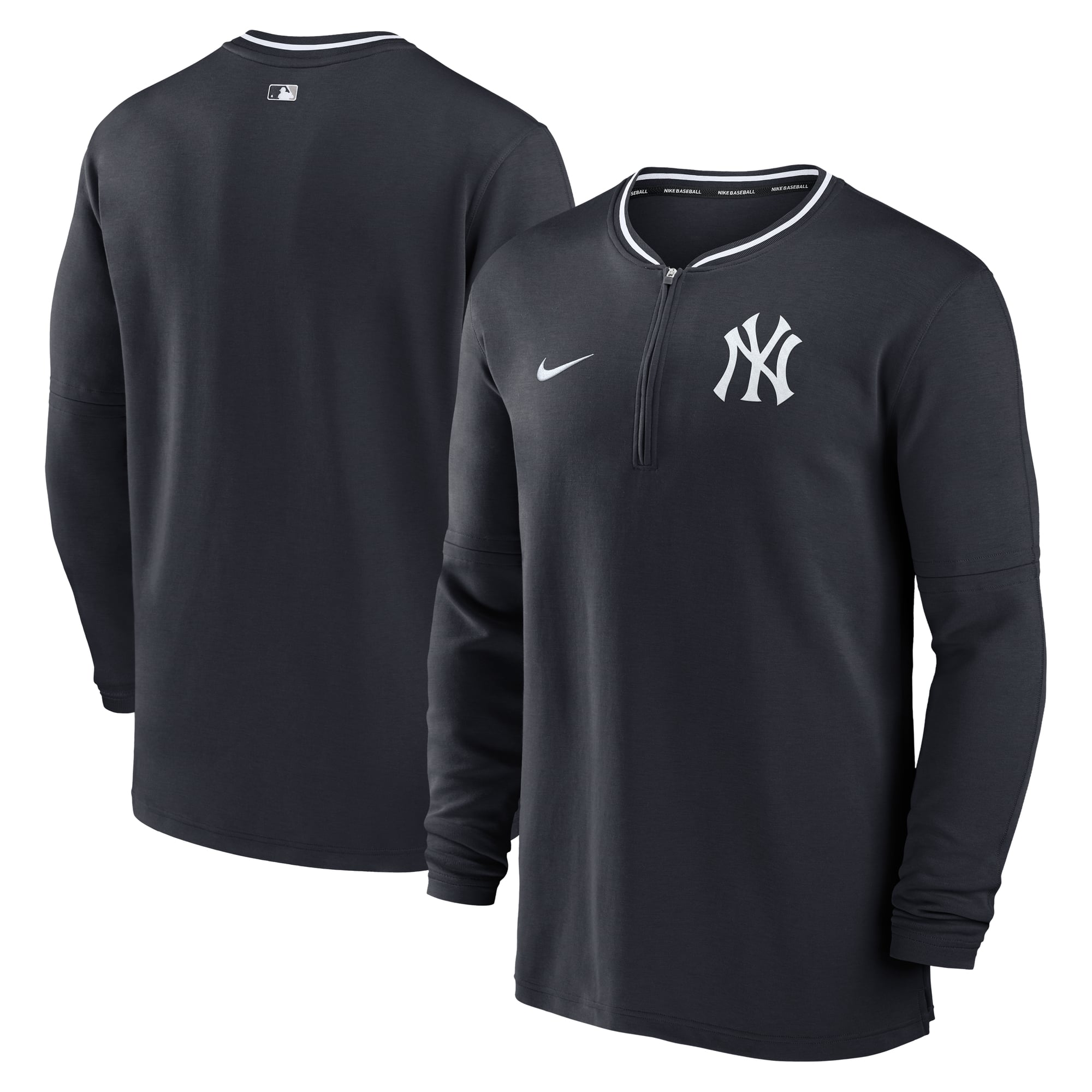 Men's New York Yankees Nike Navy Authentic Collection Performance Half ...