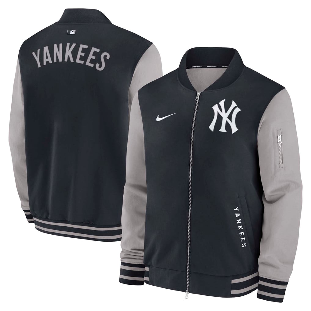 Men's New York Yankees Nike Navy/Gray Authentic Collection Dugout ...