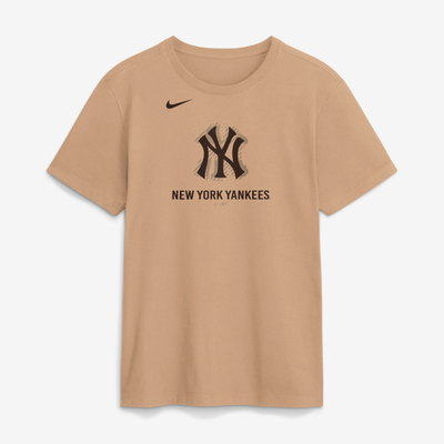 New York Yankees Nike Fashion Cotton T-Shirt - Tan