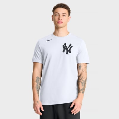 New York Yankees Nike Team Wordmark T-Shirt - White