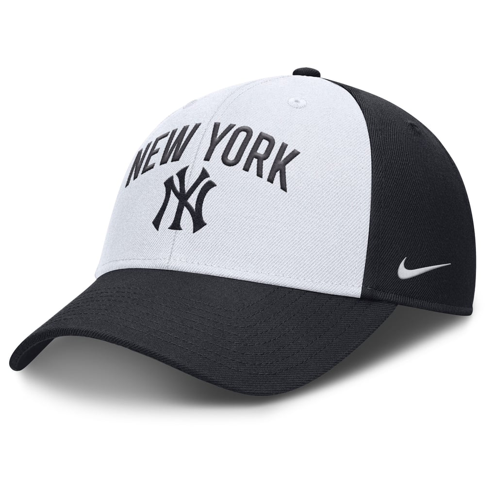 Nike White and Black Dual Pack Baseball Hats Nike White New York Yankees Two-Tone Snapback Hat | Academy main image 2