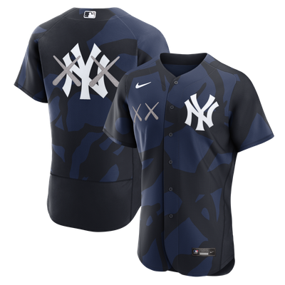 New York Yankees Nike x KAWS Authentic Jersey - Navy