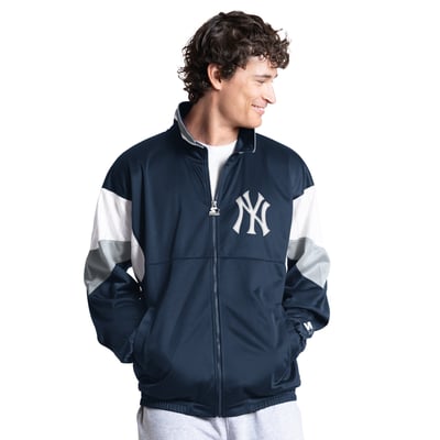 New York Yankees Starter Legacy Full-Zip Track Jacket - Navy