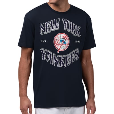  New York Yankees Starter Take Me Out T-Shirt - Navy