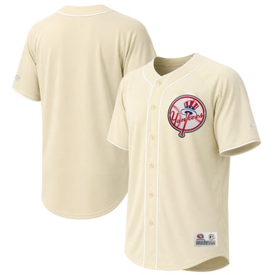New York Yankees Stitches Jersey - Cream