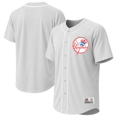 New York Yankees Stitches Fashion Jersey - Gray