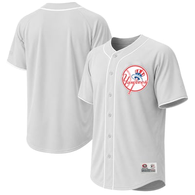 New York Yankees Stitches Jersey - Gray